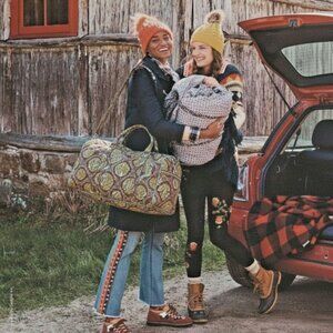 Like NEW Vera Bradley Paddy Bag Sittin’ In A Tree Retired Print